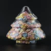 Conservation Alimentaire<Gifi Bonbonnière en verre forme sapin Ø19,5xH28cm