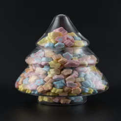 Conservation Alimentaire<Gifi Bonbonnière en verre forme sapin Ø19,5xH28cm