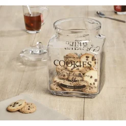 Conservation Alimentaire<Gifi Bonbonnière transparente design cookies