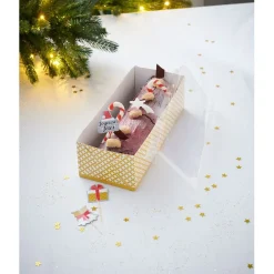 Cuisson<Gifi Boîte à bûche en carton