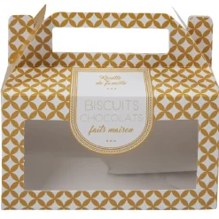 Gifi Boîte à biscuit en carton x3| Vaisselle Et Accessoires De Table