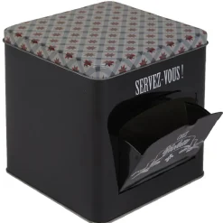 Conservation Alimentaire<Gifi Boîte à biscuits carrée design "Servez-vous - Chez Violette"