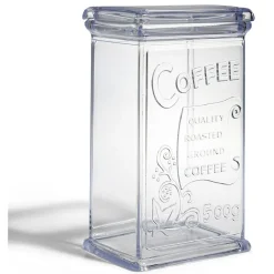 Conservation Alimentaire<Gifi Boîte à café 500g en plastique transparent 11,5x9xH19cm