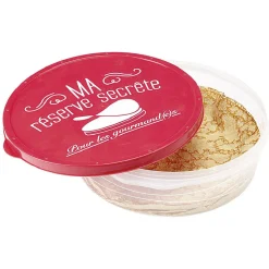 Conservation Alimentaire<Gifi Boîte à crêpes ronde avec couvercle design rouge