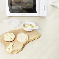 Petit Électroménager<Gifi Boîte à oeuf pour cuisson micro-ondes 17,5x11,5cm