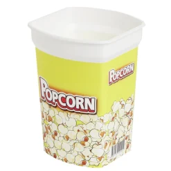 Gifi Boîte à pop corn 2L - 13,4x13,4xH18,4cm| Vaisselle Et Accessoires De Table