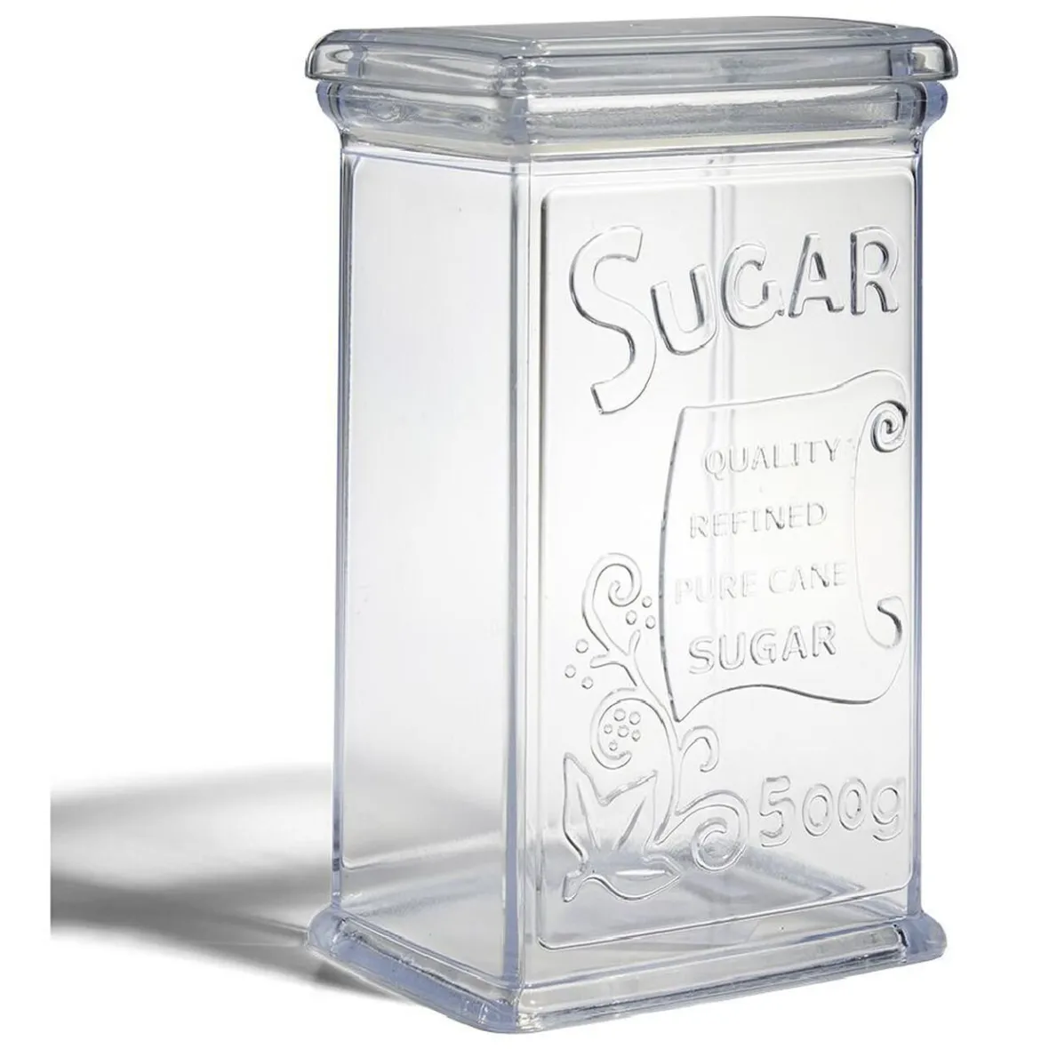 Conservation Alimentaire<Gifi Boîte à sucre 500g plastique transparent 11,5x9xH19cm
