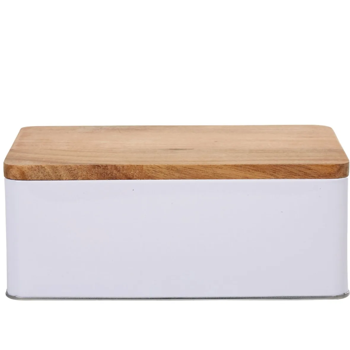 Conservation Alimentaire<Gifi Boîte à sucre rectangulaire blanc naturel