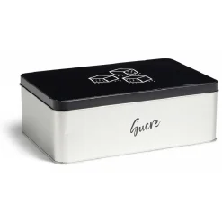 Conservation Alimentaire<Gifi Boîte à sucre rectangulaire en métal - 20x13xH.7cm