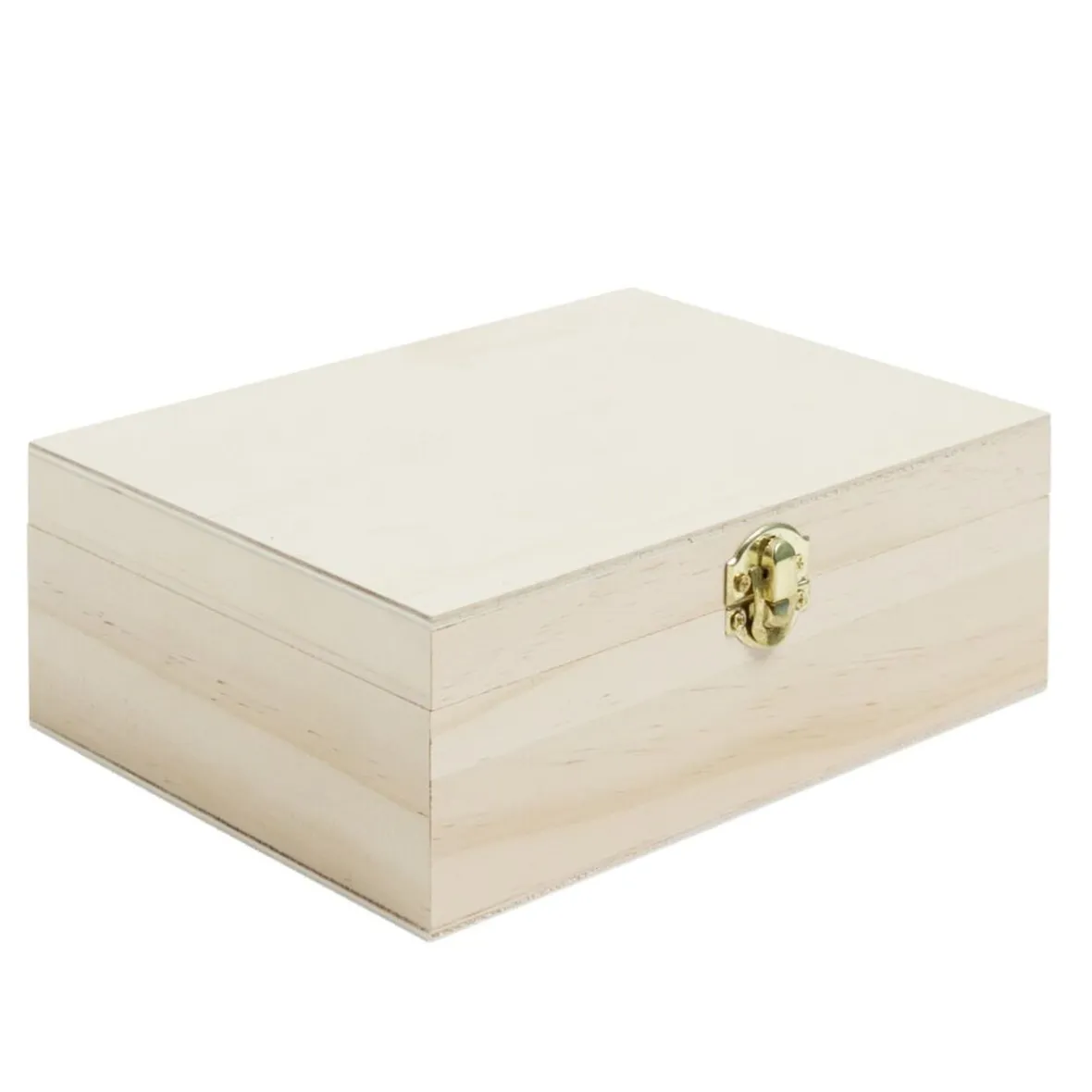 Conservation Alimentaire<Gifi Boîte à thé en bois à personnaliser 20xH7x15cm