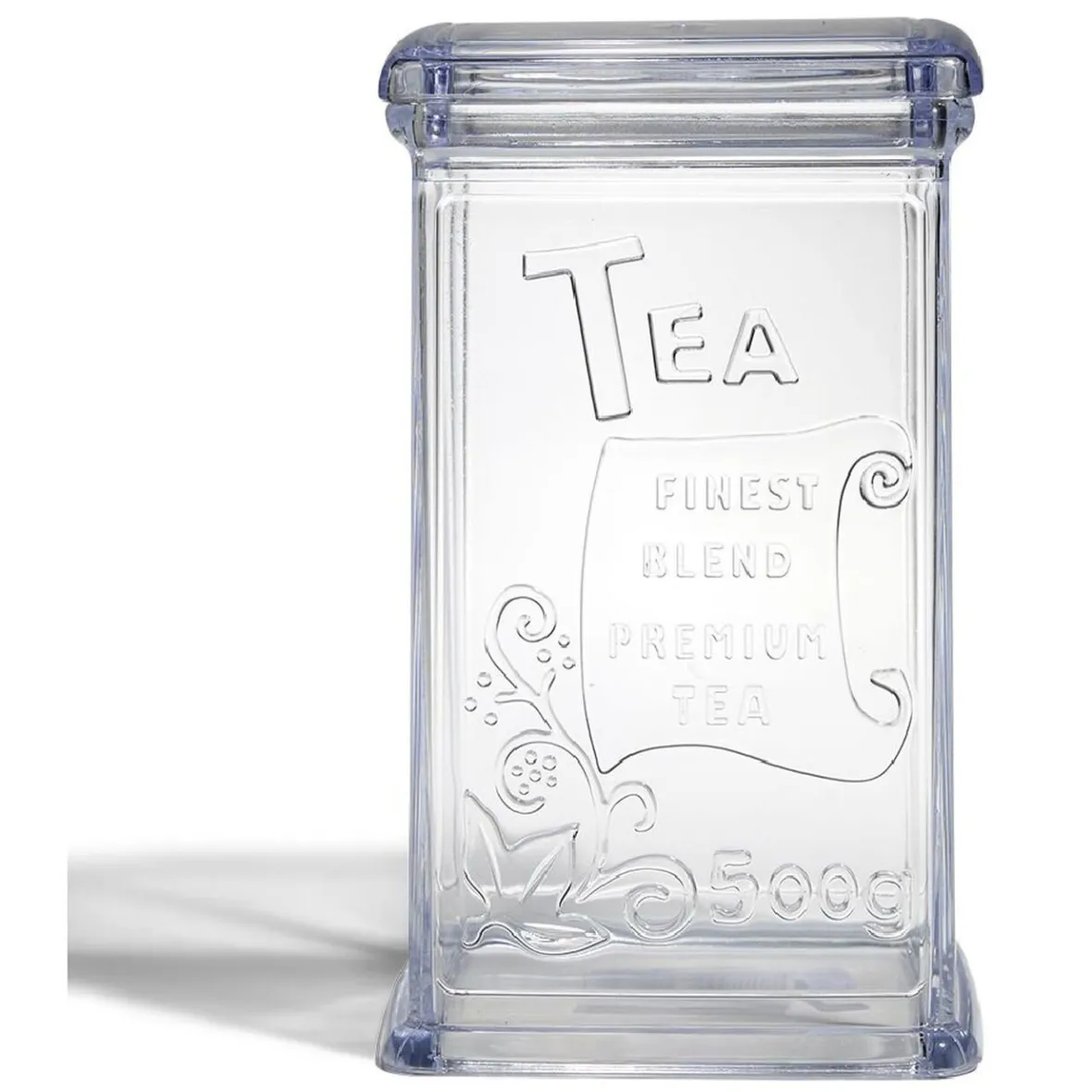 Conservation Alimentaire<Gifi Boîte à thé 500g en plastique transparent 11,5x9xH19cm