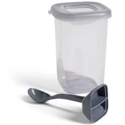 Rangement De Cuisine<Gifi Boîte alimentaire + cuillère polypropylène gris 450mL