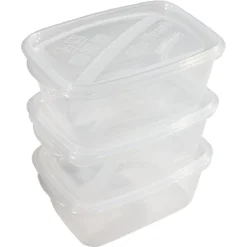 Conservation Alimentaire<Gifi Boîte alimentaire 1,2 L transparente x3