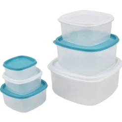Vaisselle Et Accessoires De Table<Gifi Boîte alimentaire carrée empilable x6
