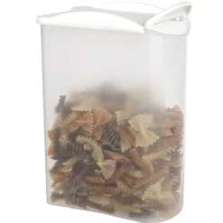 Conservation Alimentaire<Gifi Boîte alimentaire empilable transparente et blanche 1,7 L