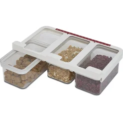 Conservation Alimentaire<Gifi Boîte alimentaire 3en1 à fixer sur étagère L33x19xH11cm