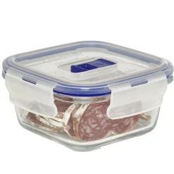Conservation Alimentaire<Gifi Boîte alimentaire en verre trempé transparent x3