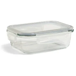 Conservation Alimentaire<Gifi Boîte alimentaire en verre avec couvercle plastique à clips 640ml