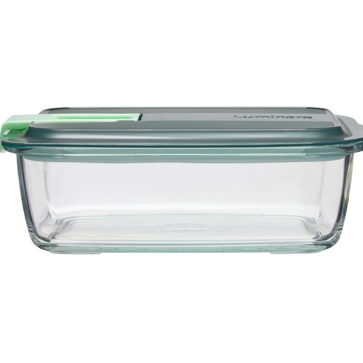 Conservation Alimentaire<Gifi Boîte alimentaire Luminarc verre Esay Box transparent et vert 122 cl