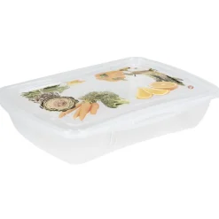 Gifi Boîte alimentaire motif légumes et fruits 1 L x3| Vaisselle Et Accessoires De Table
