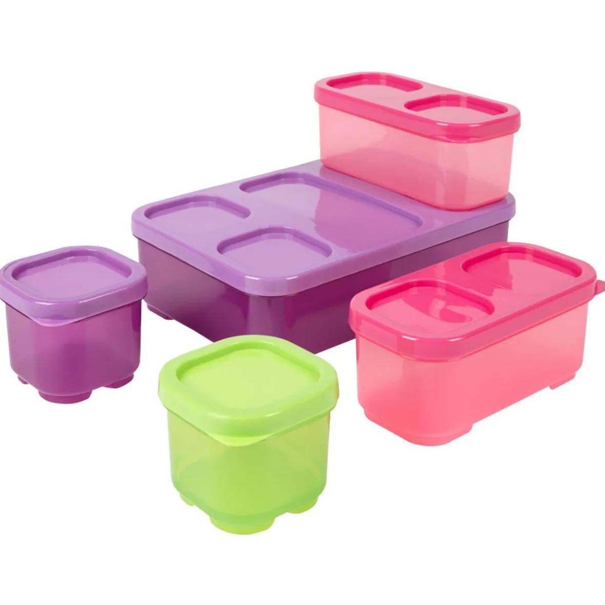 Conservation Alimentaire<Gifi Boîte alimentaire multicolore x5