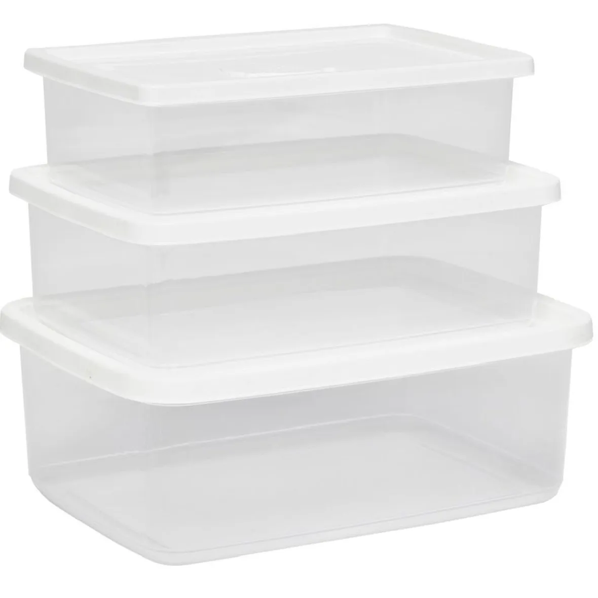 Conservation Alimentaire<Gifi Boîte alimentaire rectangulaire polypropylène x3