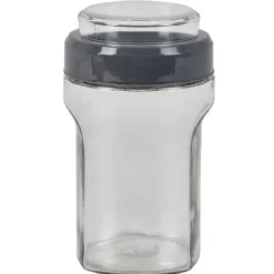 Gifi Boîte conservation verre 2 en 1 couvercle mesureur| Vaisselle Et Accessoires De Table