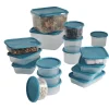 Conservation Alimentaire<Gifi Boîte de conservation alimentaire bleu x 17