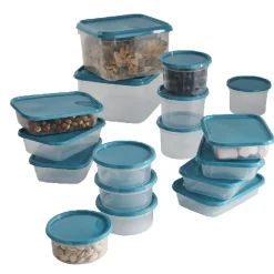 Conservation Alimentaire<Gifi Boîte de conservation alimentaire bleu x 17