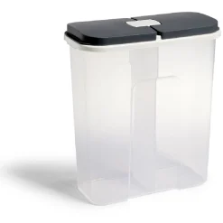 Conservation Alimentaire<Gifi Boîte de conservation en plastique à 2 compartiments transparent 2,8L