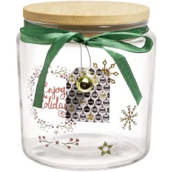 Conservation Alimentaire<Gifi Boîte de conservation en verre motif Noël