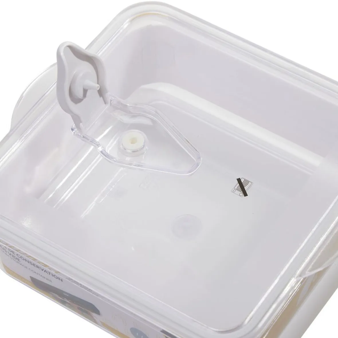 Conservation Alimentaire<Gifi Boîte de conservation sous vide 1,3L - 21,5x13,8xH7,7cm