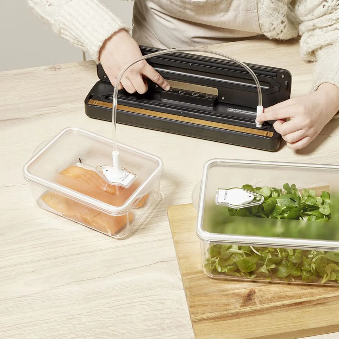Conservation Alimentaire<Gifi Boîte de conservation sous vide 2,6L - 25x16,5xH10cm