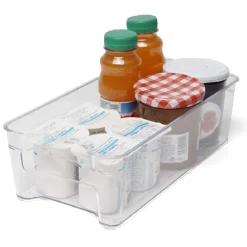 Rangement De Cuisine<Gifi Boîte de rangement étroite transparente pour réfrigérateur