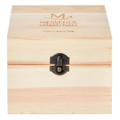 Gifi Boîte de rangment pour huiles essentielles bois naturel| Vaisselle Et Accessoires De Table