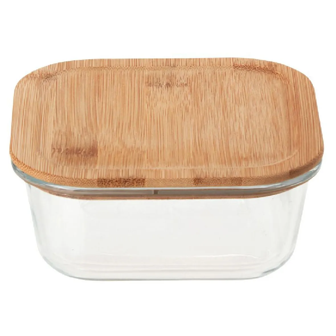 Conservation Alimentaire<Gifi Boîte en verre et bambou 800 ml