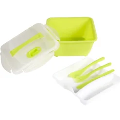 Conservation Alimentaire<Gifi Boîte Lunch box compartimenté avec couvert