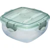 Conservation Alimentaire<Gifi Boîte lunch 1L avec couverts et bloc réfrigérant