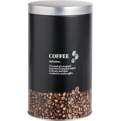 Conservation Alimentaire<Gifi Boîte pour grains de café en métal - Ø10,8xH18,5cm