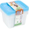Conservation Alimentaire<Gifi Boîte rangement alimentaire 1,1 L x4