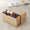 Conservation Alimentaire<Gifi Boîte tiroir à dosettes bambou naturel