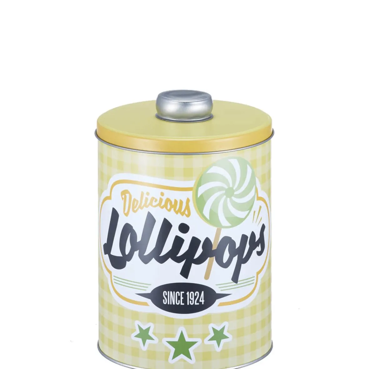 Conservation Alimentaire<Gifi Boîte vintage encastrable bleue rose et jaune x3