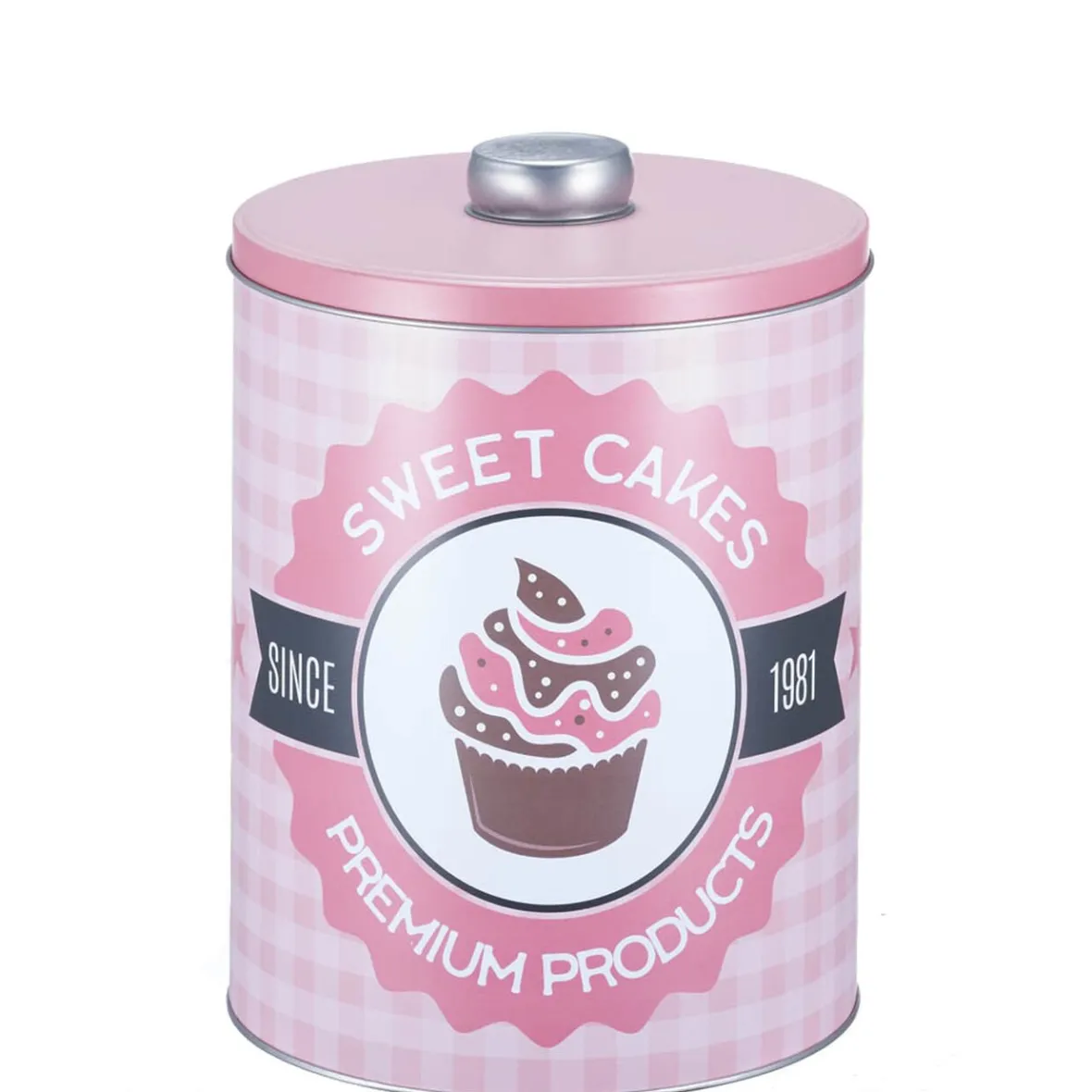 Conservation Alimentaire<Gifi Boîte vintage encastrable bleue rose et jaune x3