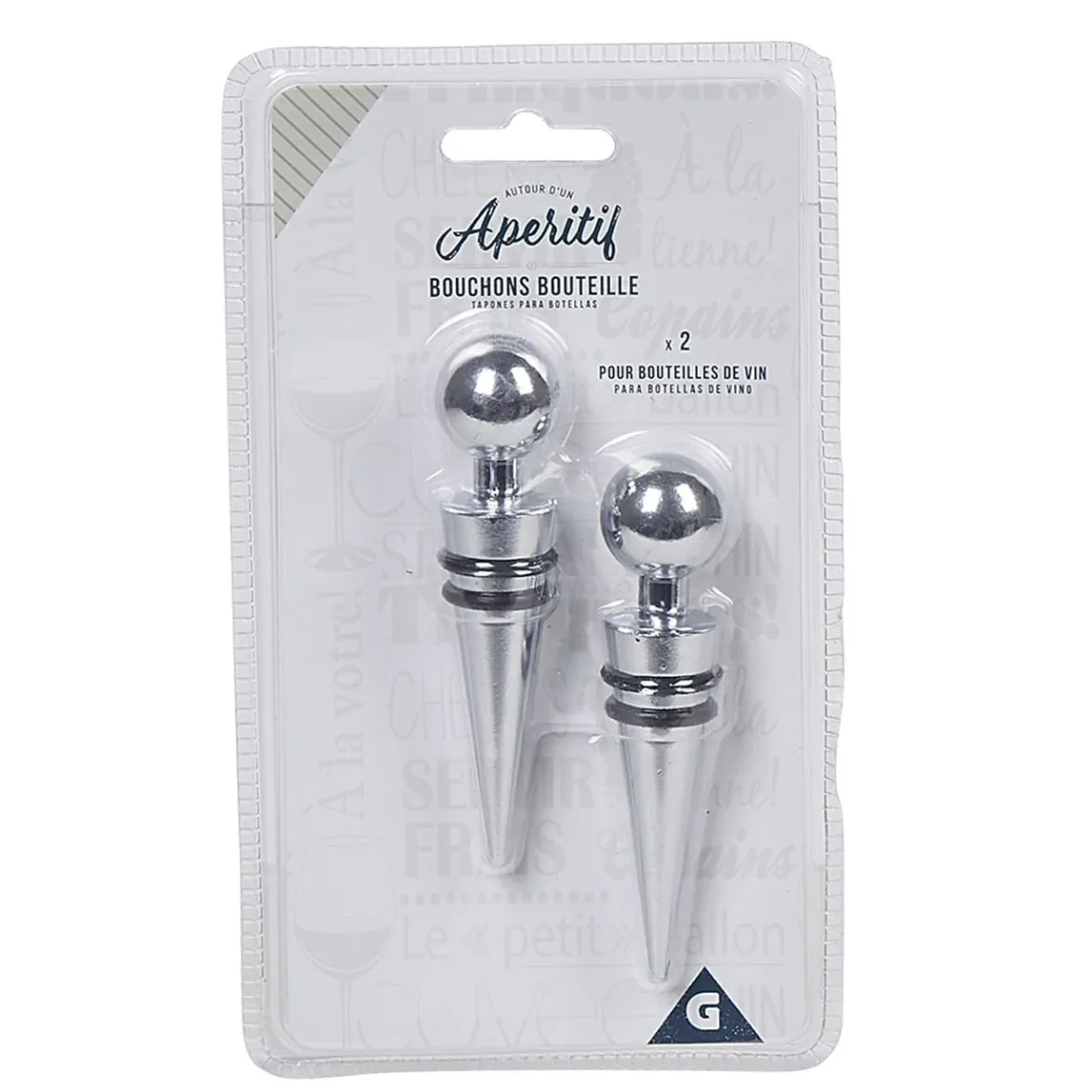 Vaisselle Et Accessoires De Table<Gifi Bouchon à vin en inox X2