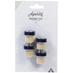 Gifi Bouchon en liège x 4| Vaisselle Et Accessoires De Table