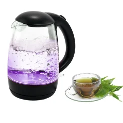 Petit Électroménager<Gifi Bouilloire LED sans fil couleurs variables Homday en verre 1,7 L