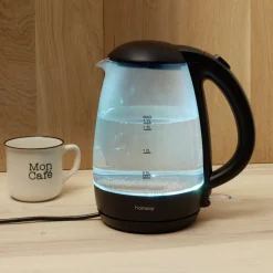 Petit Électroménager<Gifi Bouilloire LED sans fil couleurs variables Homday en verre 1,7 L