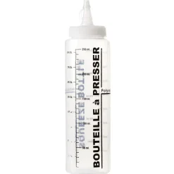 Préparation Culinaire<Gifi Bouteille compressible graduée blanche