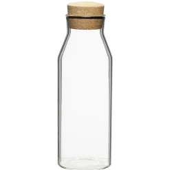 Vaisselle Et Accessoires De Table<Gifi Bouteille en verre transparent et bouchon liège 1L