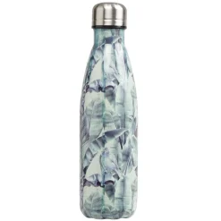 Conservation Alimentaire<Gifi Bouteille isotherme inox bleu imprimé palmier 500 ml
